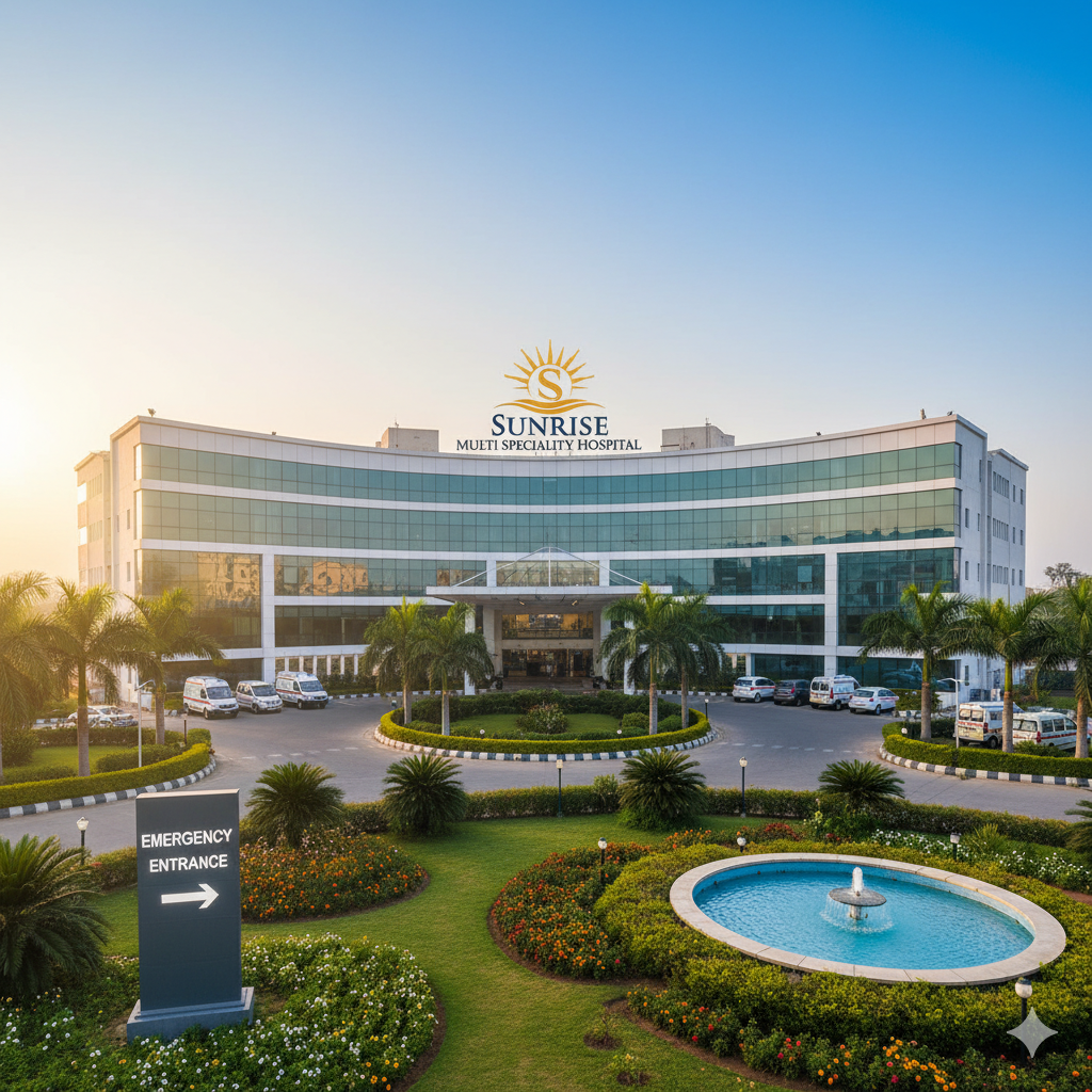 Sunrise Multi Speciality Hospital, New Delhi — YourHeal India partner hospital